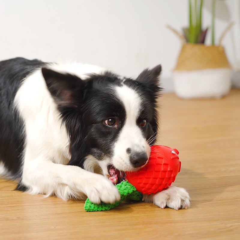 Pet Supplies Dog Toys Rubber Vocalization Interactive Molar Teeth Cleaning Dog Toys