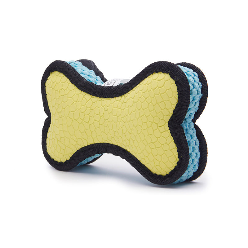Latex Fleece Series Pet Toys Sound Rugby Interactive Molar Dog Toys