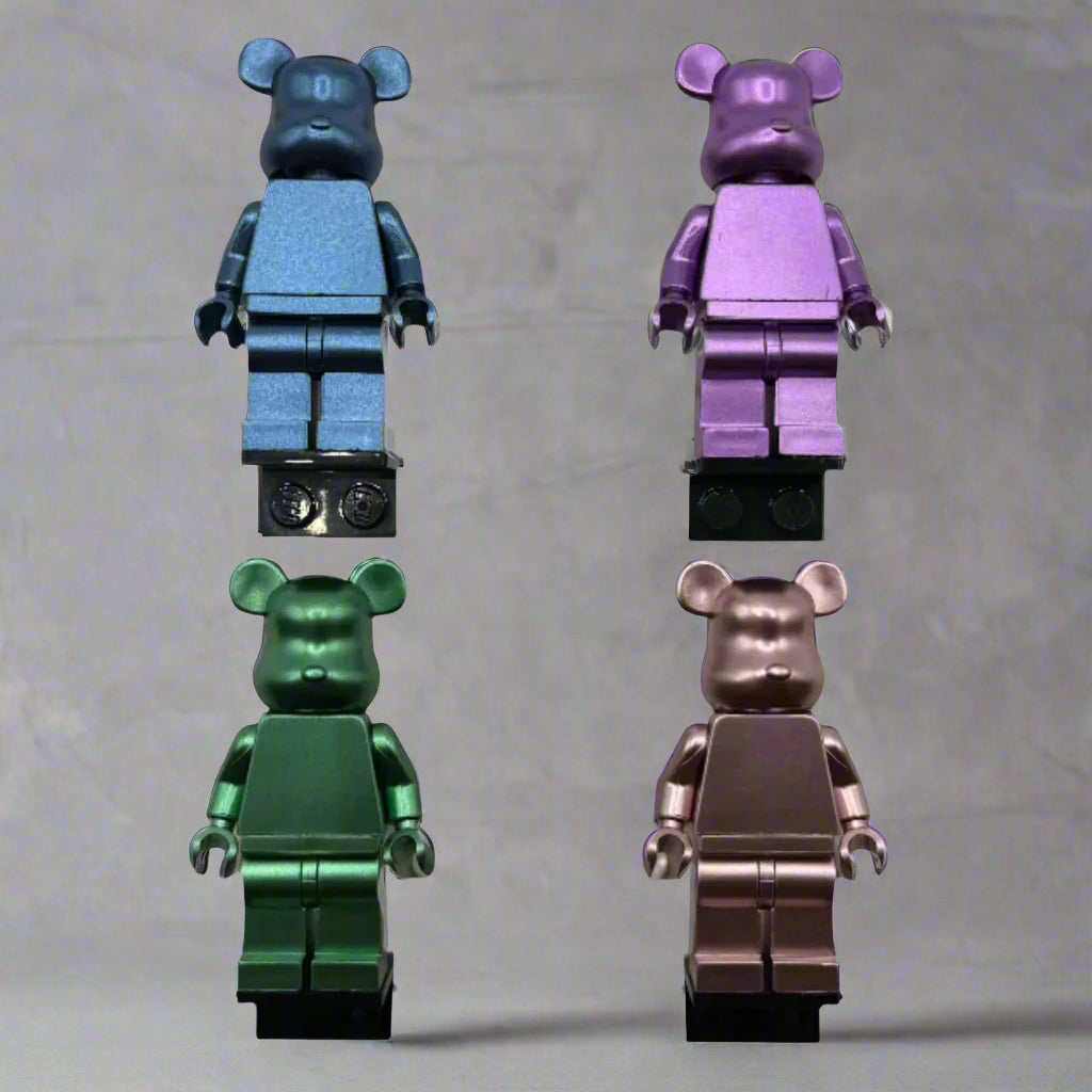 Bearbrick Monochrome Bear Brick Figures – 20+ Vibrant Colors!