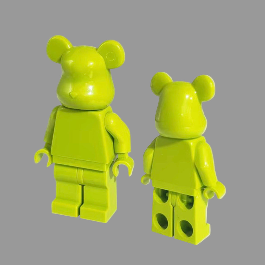 Bearbrick Monochrome Bear Brick Figures – 20+ Vibrant Colors!
