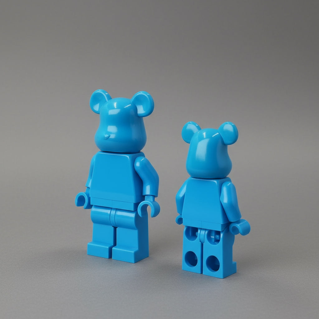 Bearbrick Monochrome Bear Brick Figures – 20+ Vibrant Colors!