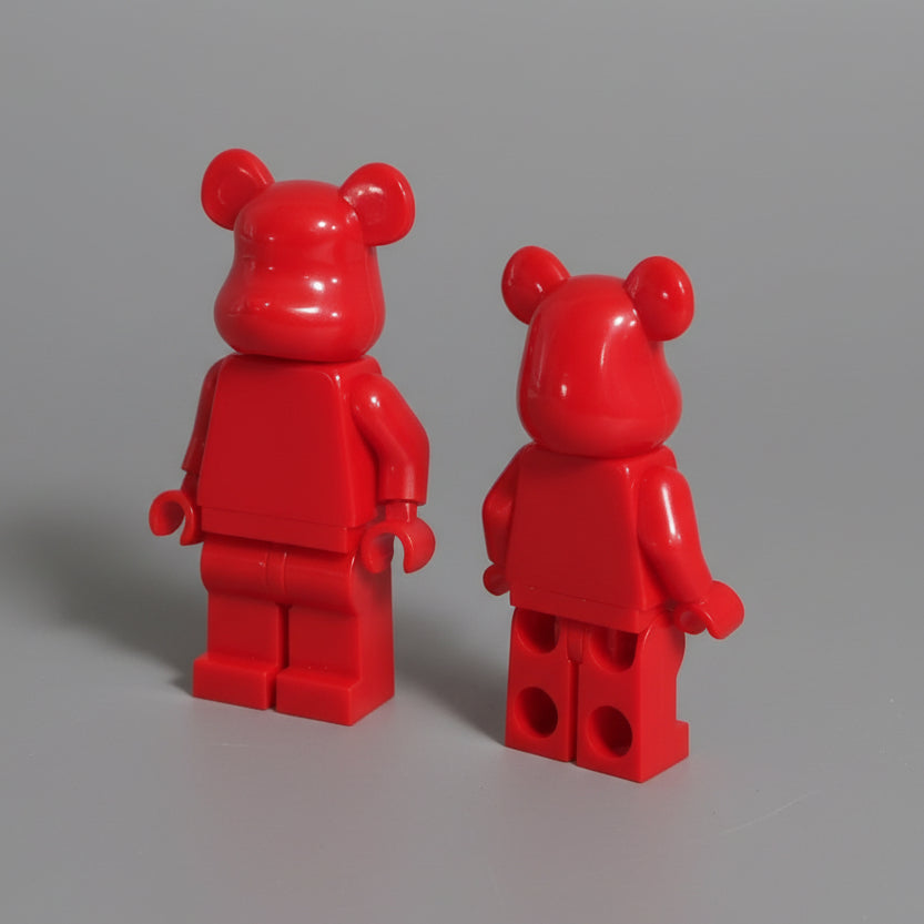 Bearbrick Monochrome Bear Brick Figures – 20+ Vibrant Colors!