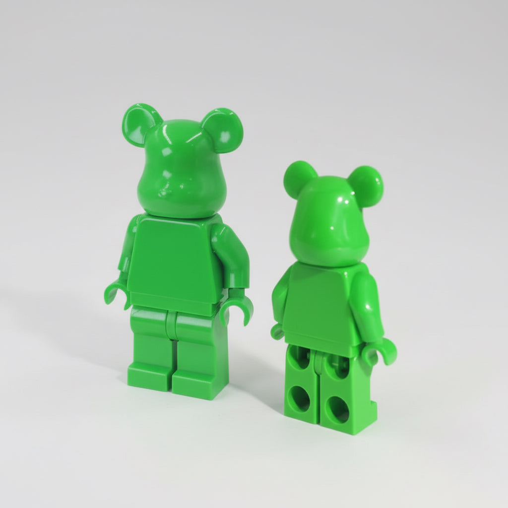 Bearbrick Monochrome Bear Brick Figures – 20+ Vibrant Colors!