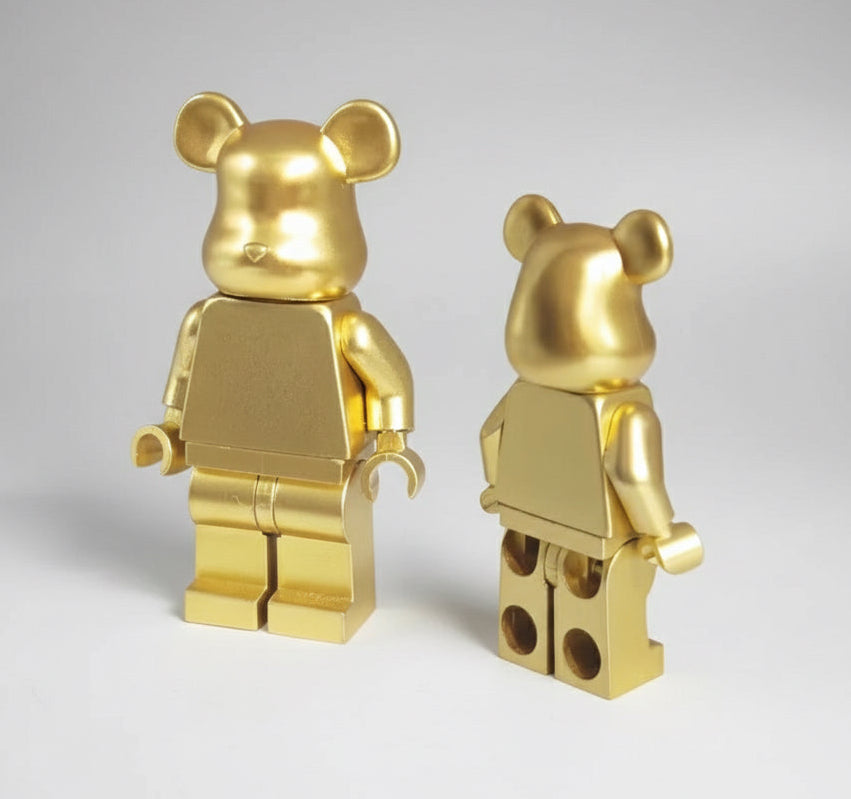 Bearbrick Monochrome Bear Brick Figures – 20+ Vibrant Colors!