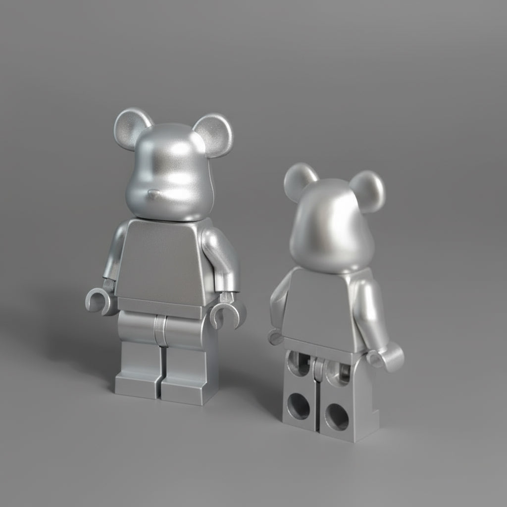 Bearbrick Monochrome Bear Brick Figures – 20+ Vibrant Colors!