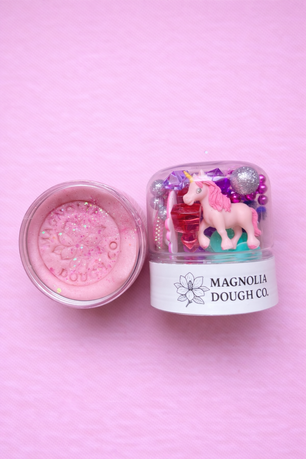 Unicorn Sensory Play Dough Jar